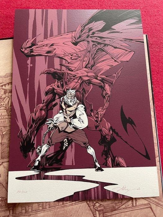 La Licorne T1 - Le Dernier Temple dAsclépios + sérigraphie, Boeken, Stripverhalen