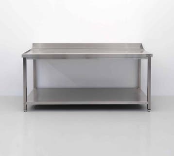 Table dévacuation HCB en acier inoxydable pour, Verzenden