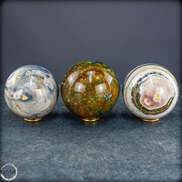 Ocean Jasper Jasper Kugelset Krachtige drie-delige set met