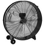 vidaXL Trommelventilator industrieel 187,7 W 77 cm zwart, Verzenden, Nieuw