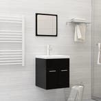vidaXL Inbouwwastafel met kraan 42x39x18 cm keramiek wit, Verzenden, Nieuw