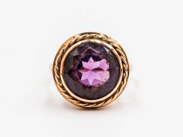 Ring - 18 karaat Geel goud, Nieuw