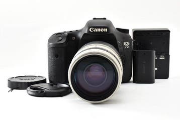 Canon EOS 7D + Tamron AF 4-5.6/75-300mm LD Tele-Macro Silver, Nieuw