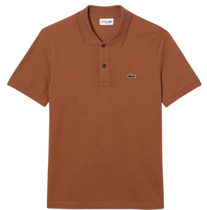2dekans | Lacoste Petit Piqué Polo Slim Fit – Bruin – Maat, Kleding | Heren, Polo's, Ophalen of Verzenden