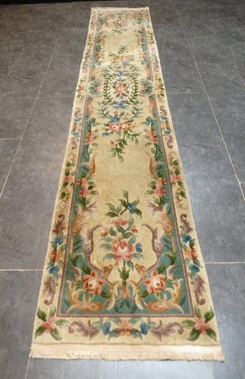 porcelaine chinoise Art déco - Tapis - 340 cm - 70 cm, Nieuw