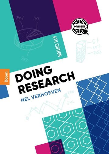 Doing research 9789024445738 Nel Verhoeven, Verzenden, Zo goed als nieuw, Nel Verhoeven