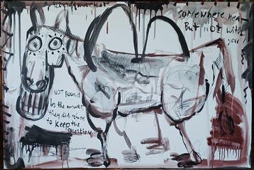 Gustav Schiffmacher - nu 2370 – somewhere nearby, but not, Antiek en Kunst