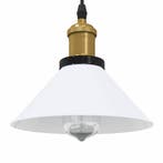 vidaXL Hanglamp in hoogte verstelbaar E27 Ø22 cm metaal, Verzenden, Nieuw