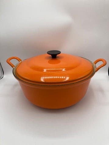 Le Creuset - Braadpan - Nr. 32 - bron, Emaille