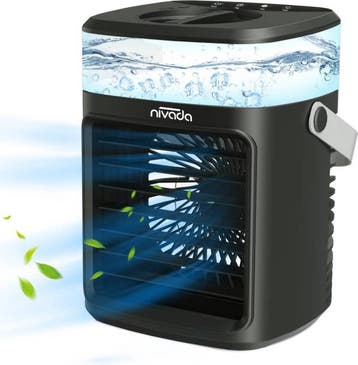 NIVADA Portable Mini Airco Inclusief Afstandsbediening -, Elektronische apparatuur, Ventilatoren, Verzenden, Nieuw