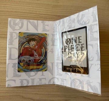 Bandai - 2 Verzegelde kaart - One Piece - Monkey D. Luffy, Nieuw