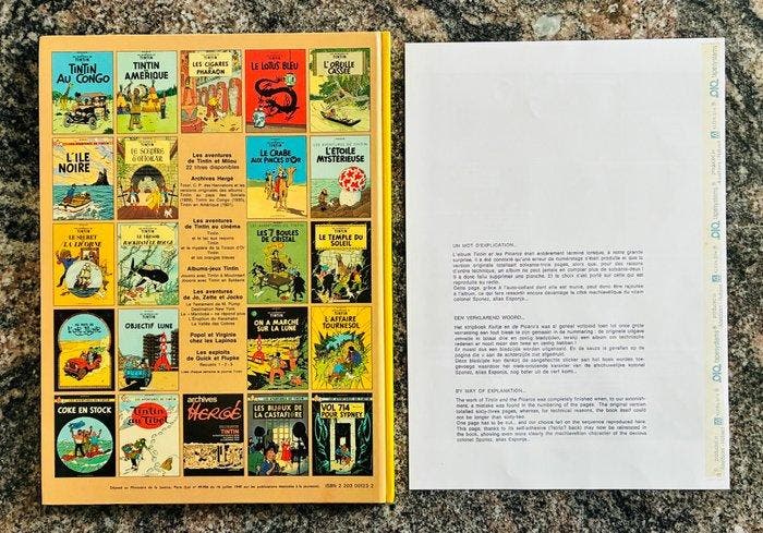 Tintin T23 - Tintin et les picaros + fac-similé de la, Livres, BD