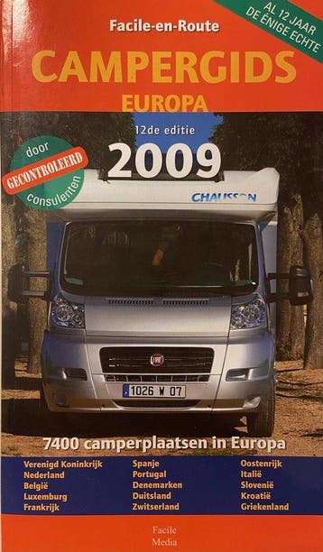 Campergids Europa / 2009 - ANWB, Boeken, Verzenden, Nieuw