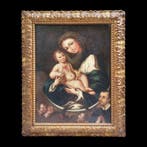 Italiaanse school (XVII) - Madonna con Bambino