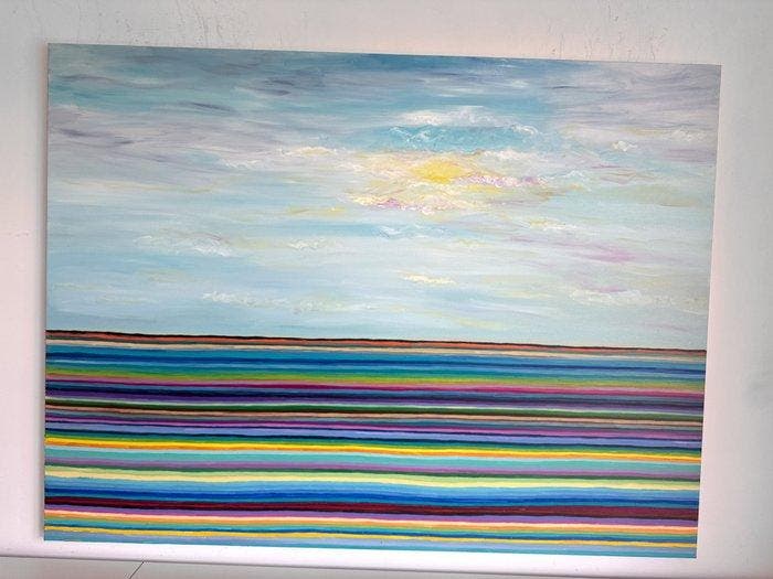 Kate Seaborne - Summer sunset symphony - XXL, Antiek en Kunst, Kunst | Designobjecten