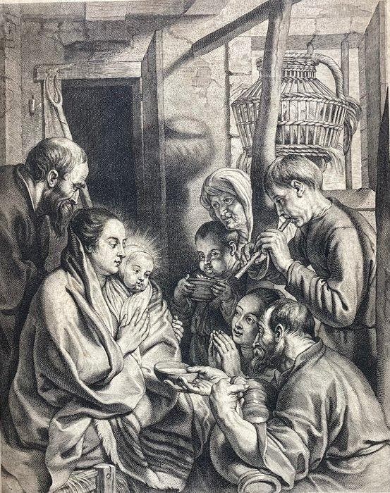 Marinus van der Goes (1599-1639) da Jacob Jordaens -, Antiquités & Art, Antiquités | Autres Antiquités