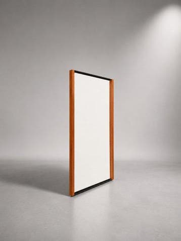 Wandspiegel - Hout, Metaal, Glas