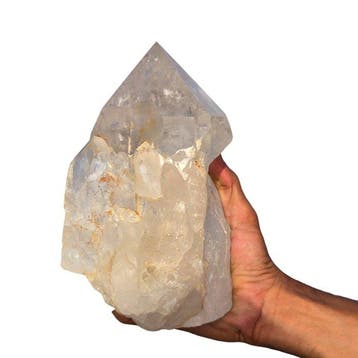 KAMR GEM Natuurlijke heldere kwartscluster 205 mm Kristal
