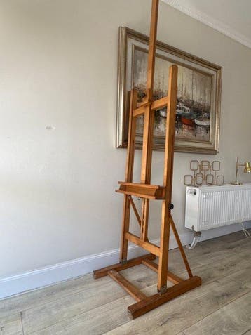 Schildersezel - Hout - H-frame studio-schildersezel