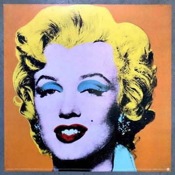 Andy Warhol (after) - Marilyn Monroe (Shot Orange) - Offset, Antiek en Kunst, Kunst | Tekeningen en Fotografie