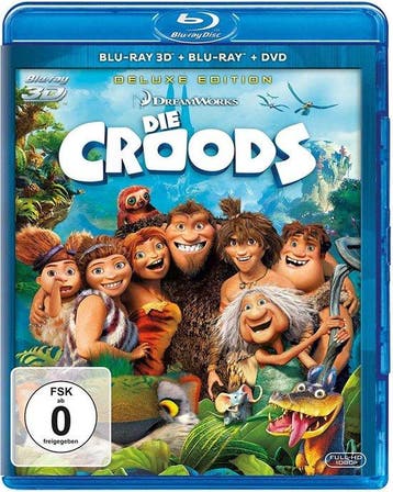 The Croods (blu-ray tweedehands film), Cd's en Dvd's, Ophalen of Verzenden, Nieuw in verpakking