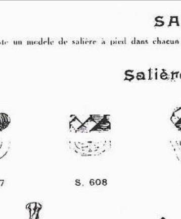 Baccarat - Salière et poivrière (2) - Cristal