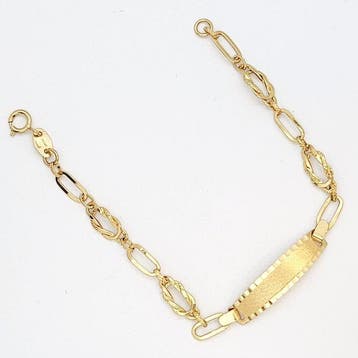 Armband - 18 karaat Geel goud, Handtassen en Accessoires, Armbanden, Nieuw