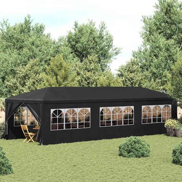vidaXL Partytent 3x9 m antraciet, Verzenden, Nieuw