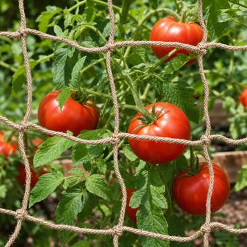 vidaXL Jute plant ondersteuningsnet Naturel 1 x 25 m 100%, Verzenden, Nieuw
