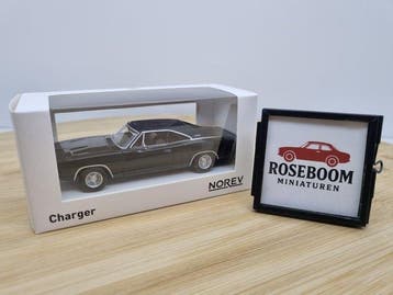 Norev 1:43 - Modelauto - Dodge Charger 1968 - Bullitts, Nieuw
