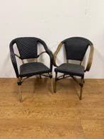 Set Terrasstoelen (2 stuks) - S4189- Vintage/Café, Tuin en Terras, Aarde en Mest, Ophalen