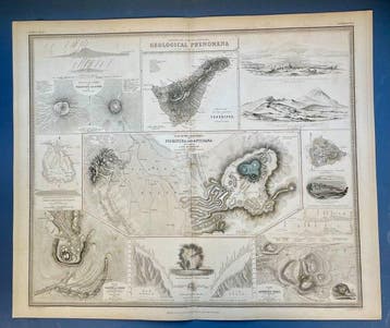 Volcanic Islands and other Craters - Tenerife, Etna, Nieuw