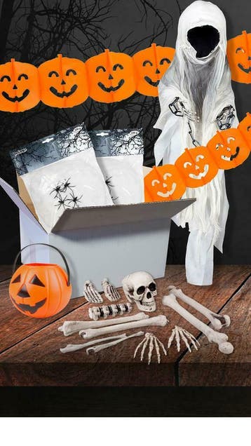 Halloween Decoratie Box, Verzenden