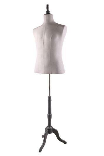 *TIP*  Buste man large glasvezel 3/4 model op poot wit BC96, Ophalen of Verzenden
