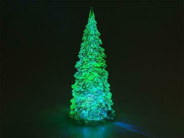 Feest-kerstverlichting Kerstboom RGB Groen - 12 cm, Huis en Inrichting, Verzenden, Nieuw
