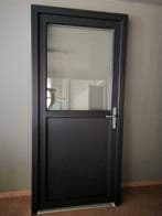 Deur 98x210 antraciet op stock, NIEUW!!!voor schuur, garage., 80 tot 100 cm, Nieuw, Ophalen of Verzenden, Buitendeur