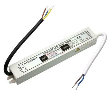 Waterproof adapter / voeding 12V / 1,67A 20W, Verzenden