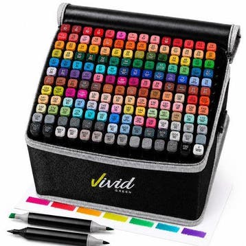 Twinmarkers 168 stuks voor volwassenen - Alcohol markers, Verzenden, Zo goed als nieuw