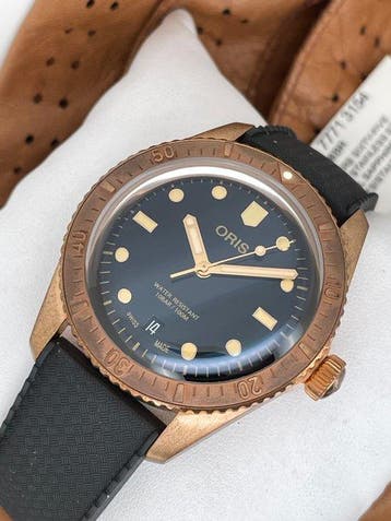 Oris - Divers Sixty Five Automatic Bronze - 01 733 7771, Nieuw