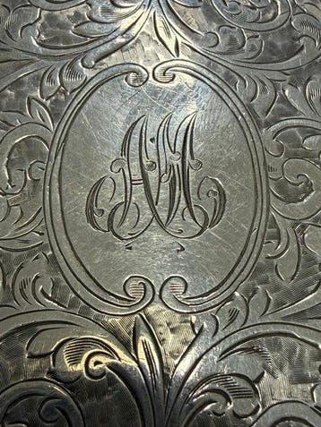 zilversmid J Collyer Ltd - J Collyer - Sigarenhouder - .925, Antiek en Kunst