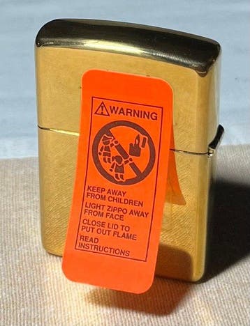 Zippo - Zippo Atlanta 1996 Brass Los gastos de envío forman, Nieuw