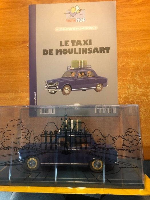 Moulinsart - Tintin - Voiture 1/24 eme Le taxi de moulinsart, Livres, BD | Comics
