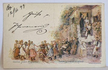 Hongarije 1896/1900 - Jaar 1896 / 1900 Zeldzaam 13, Collections, Cartes postales | Étranger
