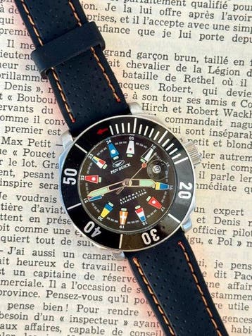 Montre de plongée automatique Pen Duick “Nautic Flag” -, Nieuw