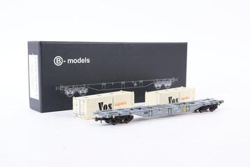B-Models H0 - 54.163 - Modeltrein goederenwagon (1) -, Hobby en Vrije tijd, Modeltreinen | H0, Nieuw