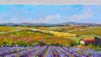 Gino Masini (1949) - Scent of lavender - Tuscany landscape