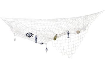 Decoratie Visnet 3m, Verzenden
