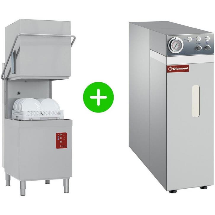 Doorschuifvaatwasser + Osmose Unit | Mand 500x500mm |, Zakelijke goederen, Horeca | Keukenapparatuur, Nieuw in verpakking, Verzenden