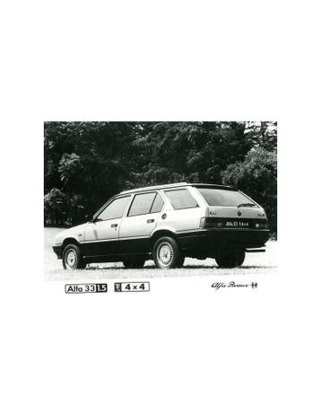 1984 ALFA ROMEO 33 1.5 4X4 PERSFOTO, Ophalen of Verzenden, Nieuw