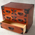 Ladekast - Hout - Vintage Japanse mini ladekast van